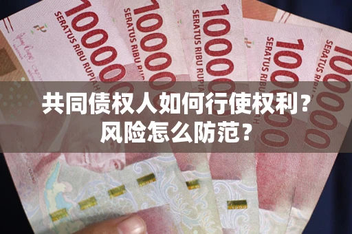 北京共同债权人如何行使权利？风险怎么防范？
