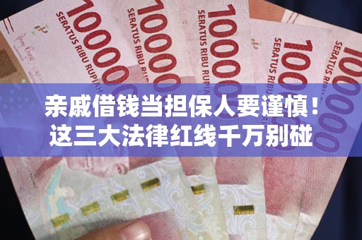 北京亲戚借钱当担保人要谨慎！这三大法律红线千万别碰