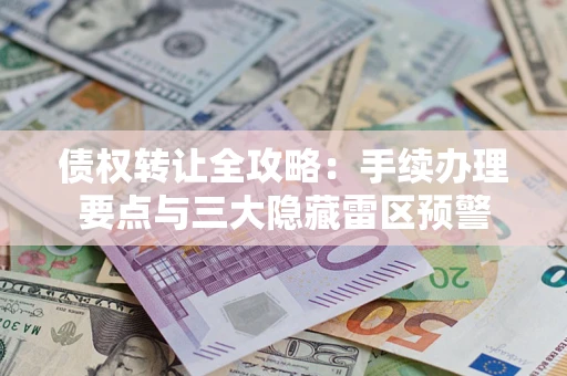 北京债权转让全攻略：手续办理要点与三大隐藏雷区预警