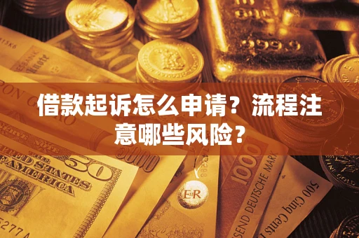 北京借款起诉怎么申请？流程注意哪些风险？